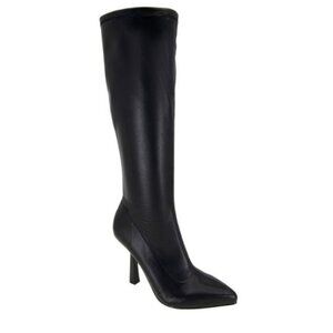 BCBGeneration Womens Isra Inside Zipper Black Stiletto Heel Boots Size 7.5 NEW